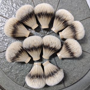 Brocha de afeitar de <span class=keywords><strong>pelo</strong></span> de tejón Silvertip premium, nudo 20, herramienta de espuma hecha a mano con <span class=keywords><strong>pelo</strong></span> de tejón suave para reparación de mangos de afeitado DIY - Product Image 5