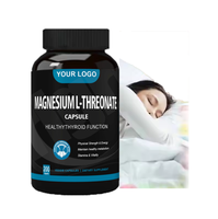 Capsules de Magnésium L-Thréonate 500mg pour le Cerveau, le Sommeil des Adultes et des Adolescents – Marque Privée OEM – Prix Compétitif