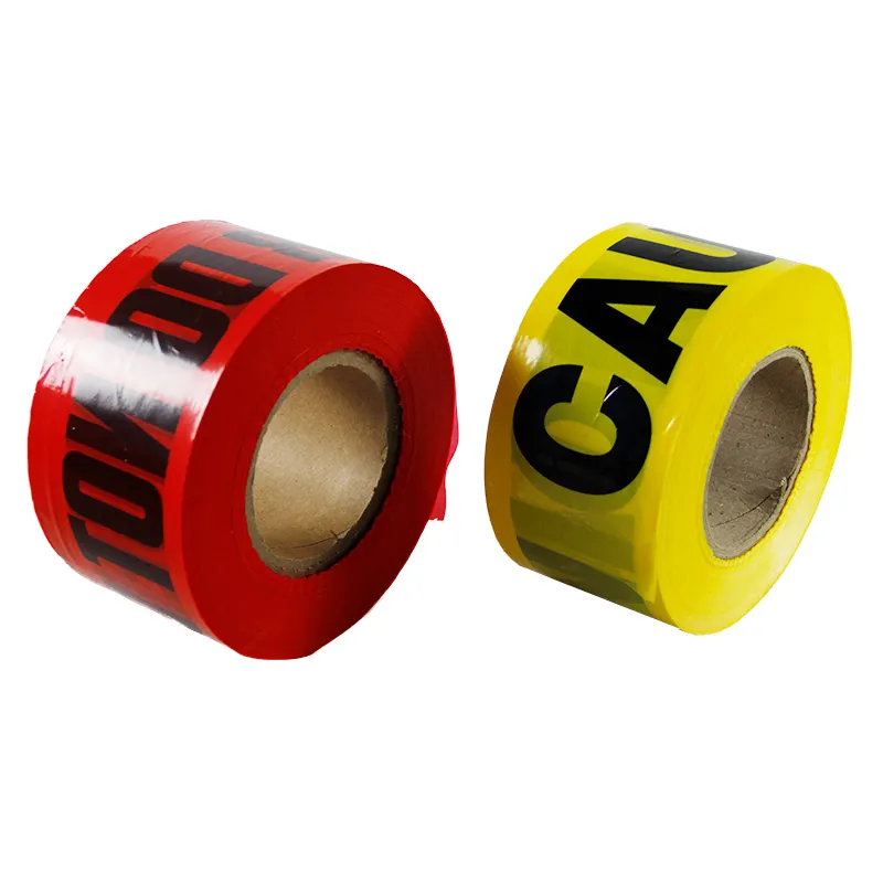 Wholesale Pe Non Adhesive Barrier Tape Warning Tape Caution Tape