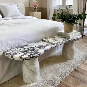 Table <span class=keywords><strong>console</strong></span> élégante en marbre Calacatta Viola moderne, table <span class=keywords><strong>console</strong></span> en marbre pour salon, table <span class=keywords><strong>console</strong></span> pour couloir, entrée, <span class=keywords><strong>extensible</strong></span> - Product Image 3