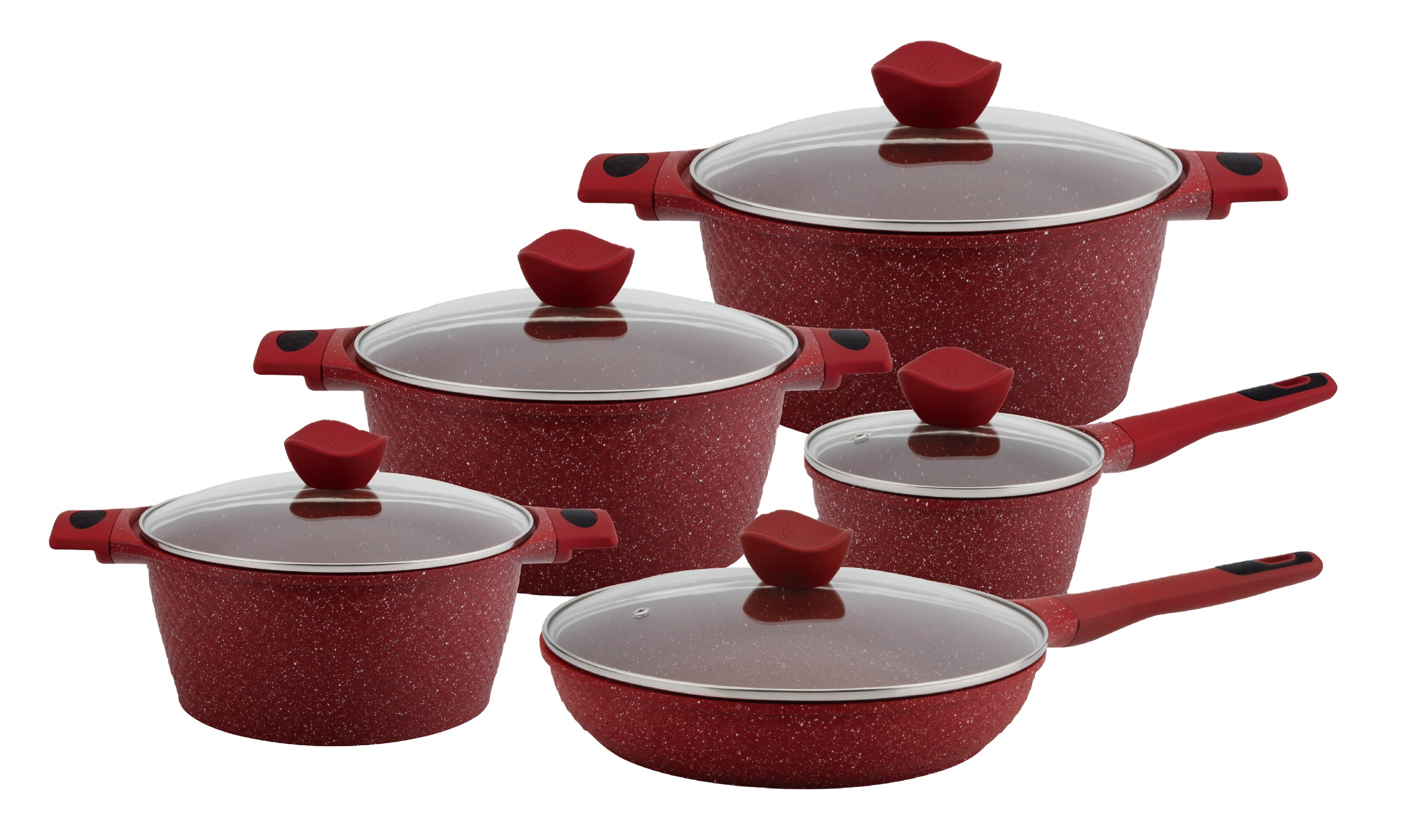 High Quality Aluminum Cooking Utensils Set Non Stick Clay Pots for Cooking Cookware Pot · image 5