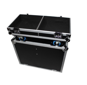 Altavoz Road Case Flight Case para dos <span class=keywords><strong>altavoces</strong></span> <span class=keywords><strong>DAS</strong></span> de 12 pulgadas - Product Image 3