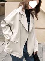Veste Moto Noire Premium Femme en Similicuir PU – Manteau ODM pour Fête d'Automne