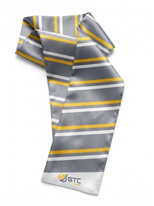 Cravate professionnelle ANIMA en soie jacquard tissée avec logo Cygne Blanc, cravates personnalisées pour hommes, cravates à logo sur mesure, vente en gros - Product Image 3