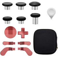 Pour manette Xbox One Elite Series 2ème génération, édition Elite, boutons métalliques, palettes de joystick