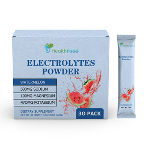 Poudre d'électrolytes directement de l'usine avec potassium, contribue à améliorer la fonction du système nerveux, saveur pastèque riche - Product Image 1