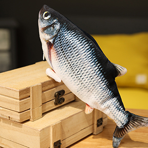 Pesce mobile Flopping elettronico <span class=keywords><strong>Cat</strong></span> Kicker automatico giocattolo per pesci <span class=keywords><strong>Catnip</strong></span> caricatore USB Pet pesce interattivo giocattolo per gatti - Product Image 2
