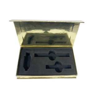 กล่องแม่เหล็กกระดาษแข็งแบบใช้แล้วทิ้ง2G กล่องใส่ปากกาขนาด1ml ใส่โลโก้ตามสั่งสีดำ - Product Image 1