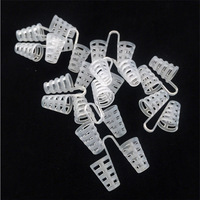 Évents de nez en silicone creux arrêtant le ronflement dispositif Mini Portable Ventilation douce pince-nez de sommeil prise anti-ronflement