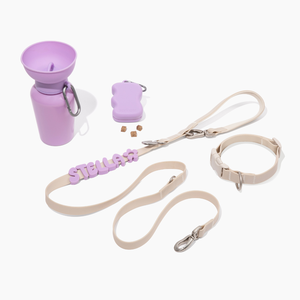 Correa de Perro de PVC de Lujo con Diseño Nuevo y Logotipo Personalizado de Alta Calidad, Collar de Perro Impermeable con Letras Bonitas, Correa para Perros y Gatos con Dijes - Product Image 3
