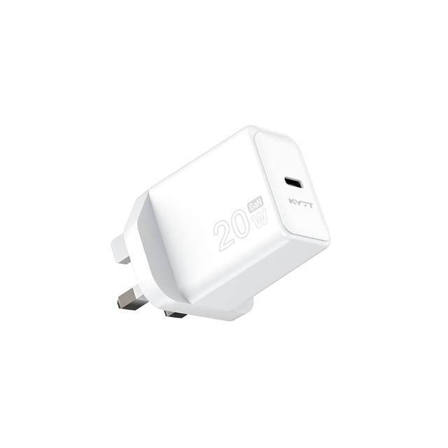 Wholesale 20W Foldable USB-C Power Adapter PD UK Plug Wall Charger for iPhone for Apple 14 15 16 Pro Max 18W Output Power