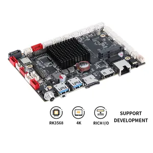 Factory Price RK3568 Development Board with 4K HDMI2.0 EDV MIPI Supports Android Linux for Industry, Business, Training