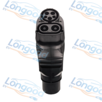 Adaptateur Longood CCS1 vers CHAdeMO, connecteur DC 200KW pour véhicules électriques japonais CHAdeMO, Nissan Leaf, NV200, KIA, Taycan, Lexus, Hyundai