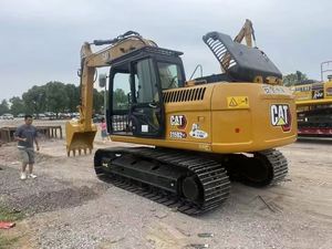 รถขุดมือสอง 15 ตัน ราคาถูก รถขุดใช้แล้ว CAT 315D Caterpillar 315D 315D2 เครื่องขุดดิน CAT320 CAT323 พร้อมหัวเจาะ - Product Image 1
