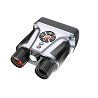Jumelles de vision nocturne rechargeables OEM/ODM NV2100 9000mAh avec lampe torche, vision nocturne couleur pour la chasse en plein air, fabriquées en Chine