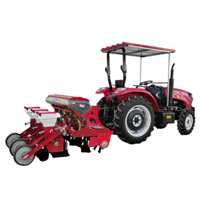 טרקטור חקלאי איכותי 50 כוחות סוס 60 כוחות סוס 70 כוחות סוס 4X4 עם הנעה לכל הגלגלים, מיני טרקטור זורע עם זריעה של תירס, אורז וירקות - Product Image 1