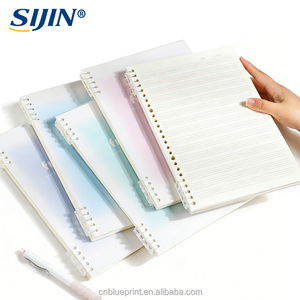 Carnet A5 à feuilles mobiles, <span class=keywords><strong>classeur</strong></span> à anneaux amovibles, papier ligné fin, fournitures de bureau et scolaires, personnalisable, vente en gros - Product Image 5