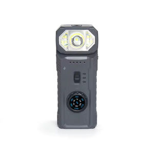 Nueva Radio de Manivela con Doble Fuente de Luz, 2000mAh, ABS/PC, Multifuncional, de Emergencia, Portátil, para Exteriores - Product Image 6