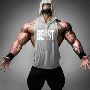 Débardeur de sport personnalisé en polyester OEM pour hommes, vente en gros, prix abordable, avec logo sur mesure - Product Image 3