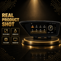 Lecteur multimédia automobile Android 11 10,25'' pour Lexus ES 2013-2017 Système radio automobile Carplay Android Auto 4G Caméra 360°