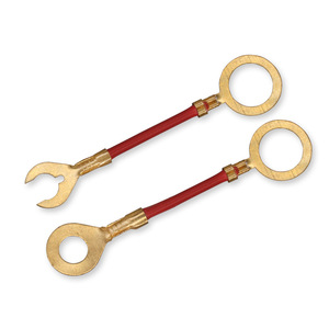 Cold Pressed Circular Ring Terminal Wire 10.2mm Red Insulated Solar Grounding Power Connection Wire Harness Terminal - Product Image 1