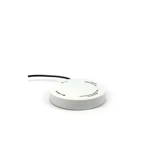Taidacent 15mm/25mm Distance OD 90mm 15W Computer Table Under counter Wireless Charger Phone Qi Fast Charger for Desk