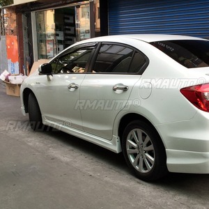 ลิ้นกันชนหน้า สเกิร์ตข้าง สปอยเลอร์ กันชนหลัง ดิฟฟิวเซอร์ สำหรับ Honda Civic 2012-2013 รุ่นที่ 9 ชุดแต่งรถยนต์ อุปกรณ์ตกแต่งรถยนต์ - Product Image 3