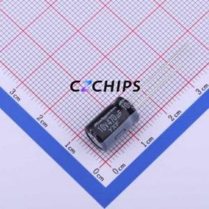 10YXF470MEFC8X11.5 Through-Hole <b>Aluminum</b> <b>Electrolytic</b> <b>Capacitor</b> Through hole,D8xL11.5mm 470uF 20% 10V 400mA-100kHz - Product Image 1
