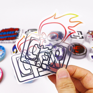 Impresión Personalizada de Adhesivos Coloridos, Resistentes al Agua, de <span class=keywords><strong>Vinilo</strong></span> Transparente PET, Recortados a Troquel - Product Image 2