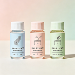 สติกเกอร์แบบกำหนดเองที่มีขั้นต่ำในการสั่งซื้อน้อย – ปรับแต่งโลโก้ของคุณได้ ฉลากโฮโลแกรมแบบมันเงาสำหรับขวดขนาดเล็ก 3 มล. และ 10 มล. - Product Image 2