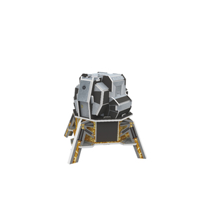 Regalo STEM, Modello di Avventura Spaziale, <span class=keywords><strong>Puzzle</strong></span> 3D in Carta per Bambini, Giocattolo Fai-da-Te - Product Image 2