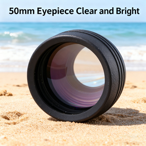 Binoculares y <span class=keywords><strong>Telescopio</strong></span> Bak4 con Aumento de 7x, Lente de 50 mm, Prisma Porro, Alcance de 5000 m, Construcción Duradera - Product Image 5