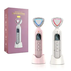 Home Use Beauty Equipment Cool Face Care Machine Skin Whitening Microcurrent Face Lift Device