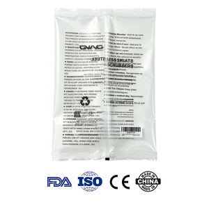 Sacchetti a Cuscino con Chiusura Posteriore Trasparente Personalizzati per Prodotti per la Pulizia Domestica e Imballaggio Alimentare con Logo Personalizzato - Product Image 2