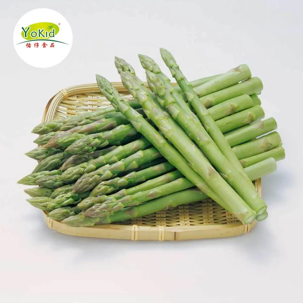 IQF Organic Vegetables Green Asparagus Price