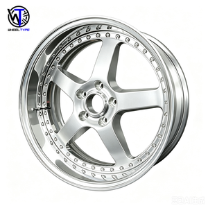Nouvelle jante personnalisée 17 18 19 12-23 pouces <span class=keywords><strong>3</strong></span> pièces en alliage d'aluminium 6061 T6 forgé pour <span class=keywords><strong>moto</strong></span> - Product Image 1