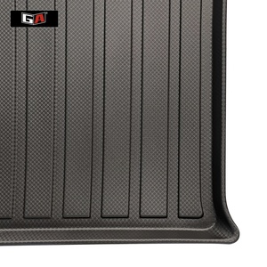 Tapis de coffre GA 3D TPE Cargo Liner Trunk Pad Boot Liner pour Mitsubishi <span class=keywords><strong>OUTLANDER</strong></span> (<span class=keywords><strong>5</strong></span>/7 Sièges) 2016-2021 Boot Mat - Product Image 3