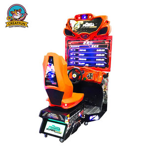 Machine de jeu de course automobile à monnayeur pour 1 joueur, pour salles de divertissement et centres commerciaux - Product Image 3