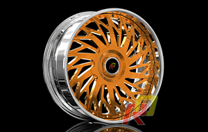 Cerchi in Lega Forgiati Personalizzati a 2 Pezzi 22-24-26 Pollici per <span class=keywords><strong>Monte</strong></span> <span class=keywords><strong>Carlo</strong></span>/Impala/Caprice/Ghost/Model X/Cutlass 442 Rucci - Product Image 3