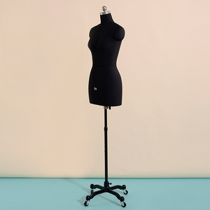 Offre Spéciale tissu affichage demi-corps femme réglable <span class=keywords><strong>couture</strong></span> robe drapé <span class=keywords><strong>buste</strong></span> forme <span class=keywords><strong>couture</strong></span> mannequins vêtements <span class=keywords><strong>mannequin</strong></span> torse - Product Image 3