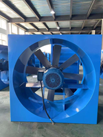 Ventilateur d'extraction carré, ventilateur d'extraction industriel, ventilateur axial carré, ventilateur de boîte, ventilateur d'extraction pour usine et atelier