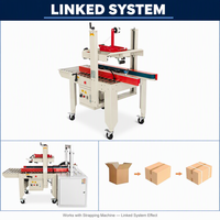 Machine à sceller les cartons FXC-5050A, scelleuse de cartons connectée, scelleuse de caisses pour ligne d'emballage automatisée, scelleuse de boîtes certifiée CE