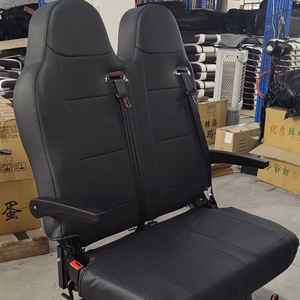 Universal Foldaway <strong>Bench</strong> <strong>Seat</strong> for Camper <strong>Van</strong> Mounted Full High Back Passenger <strong>Seat</strong> with Headrest Compatible with Transits - Product Image 2