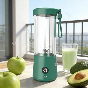 Licuadora Portátil de 400 ml, de Grado Alimenticio, con Carga USB, Batería de 2000 mAh, Fácil de Desmontar, Resistente a la Oxidación, para Batidos, para Automóvil - Product Image 3