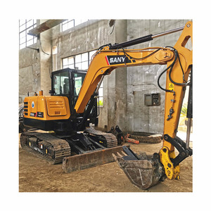 Miniexcavadora Sany55U Original Sany55 en Buen Estado de Funcionamiento, Excavadora Hidráulica de Orugas SANY55U en Venta - Product Image 2