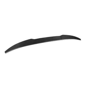 100% Dry Carbon Fiber M Style Tail Wing Rear Trunk Lip Ducktail Spoiler For BMW X4 G02 2019+ Rear Spoiler