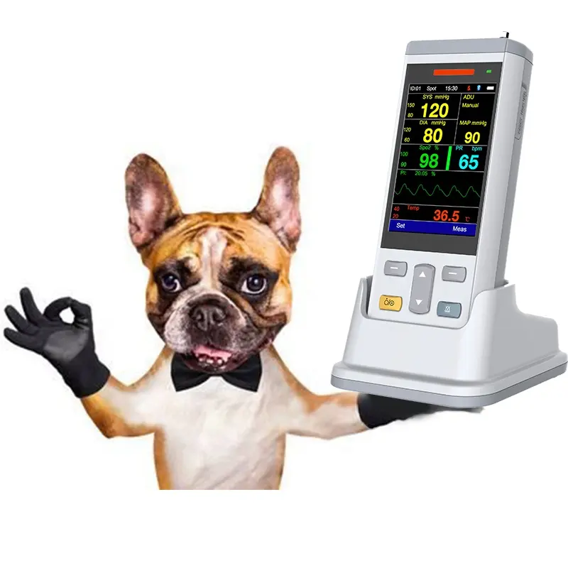 Portable veterinary monitor vet portable pulse oximeters