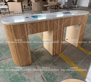 Muebles <span class=keywords><strong>de</strong></span> Manicura <span class=keywords><strong>de</strong></span> Lujo para Salón <span class=keywords><strong>de</strong></span> Uñas, Mesa Profesional para Uñas - Product Image 3