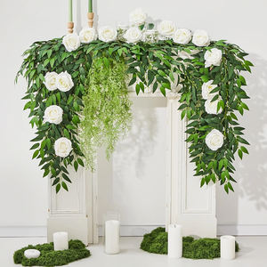 12 Piezas de Tallos de Rusco Italiano Artificial, Ramas de Hojas Verdes de Seda para Arco de Boda, Ramo, Centros de Mesa, Decoración del Hogar - Product Image 3