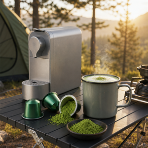 Matcha Espresso Capsules For <strong>UK</strong> Market Green <strong>Tea</strong> Latte Pods Single Serve Coffee Machine Wholesale Price - Product Image 1